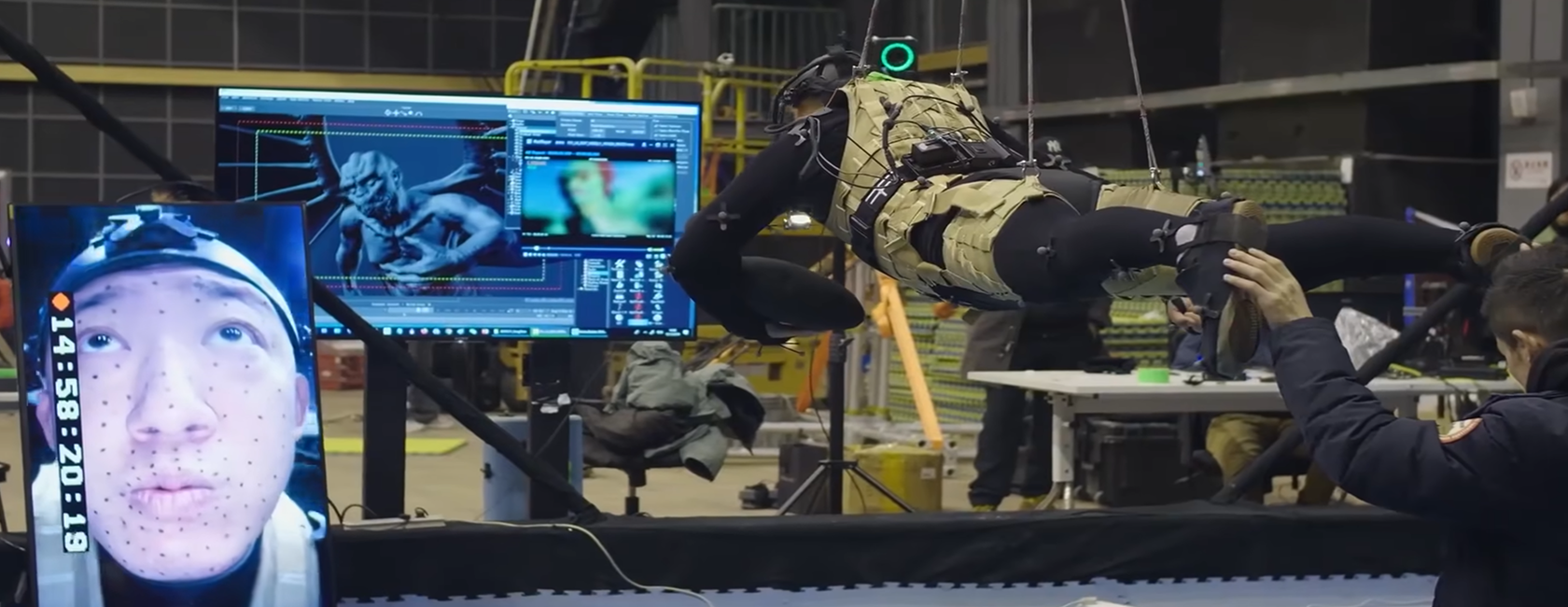 《封神》行动捕获及面部捕获