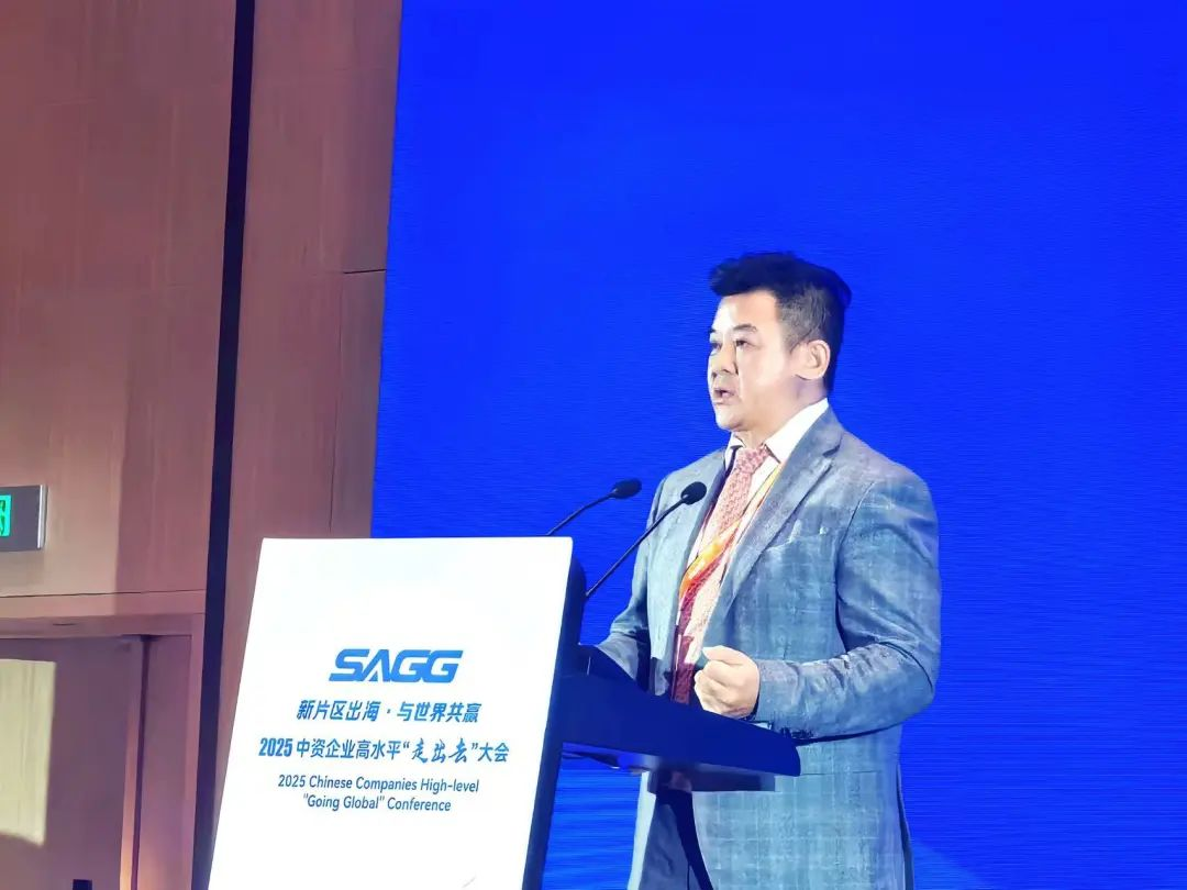 尊龙凯时总裁袁波出席首届中资企业高水平“走出去”大会，泛论民族品牌全球化战略