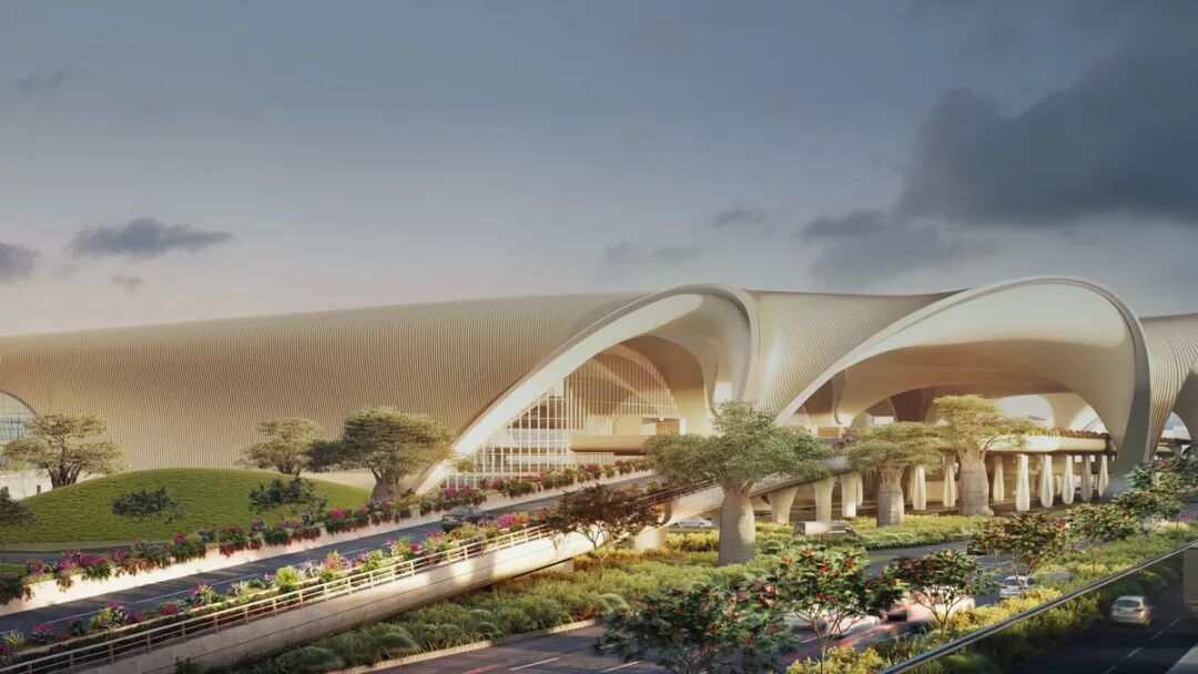 标杆案例 | 尊龙凯时圆形显示屏项目落地新孟买国际机场，打造印度首个“全数字化绿色枢纽”